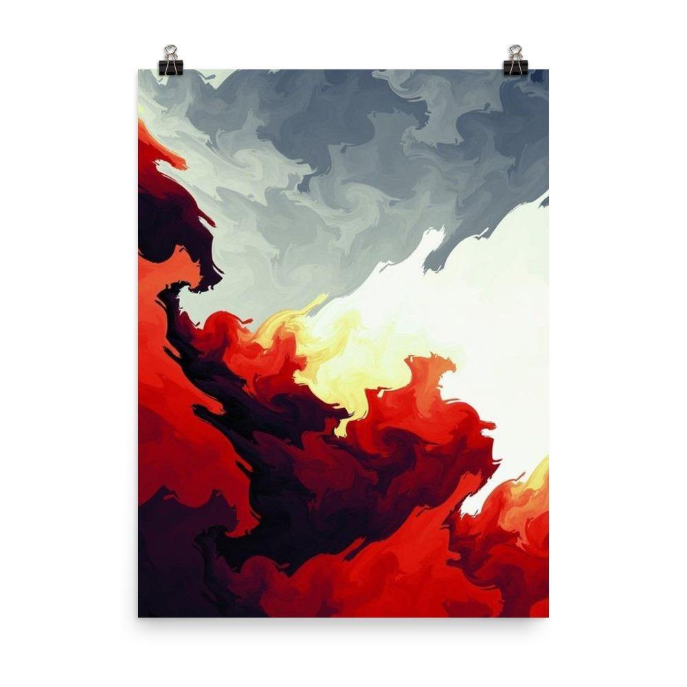 Barely Art Poster - Trippy Wall Art
