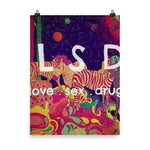 Psychedelic Psychedelic Vibes Poster