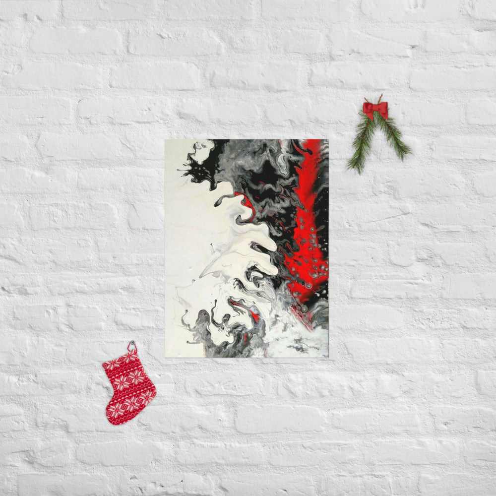 Assume Art Poster