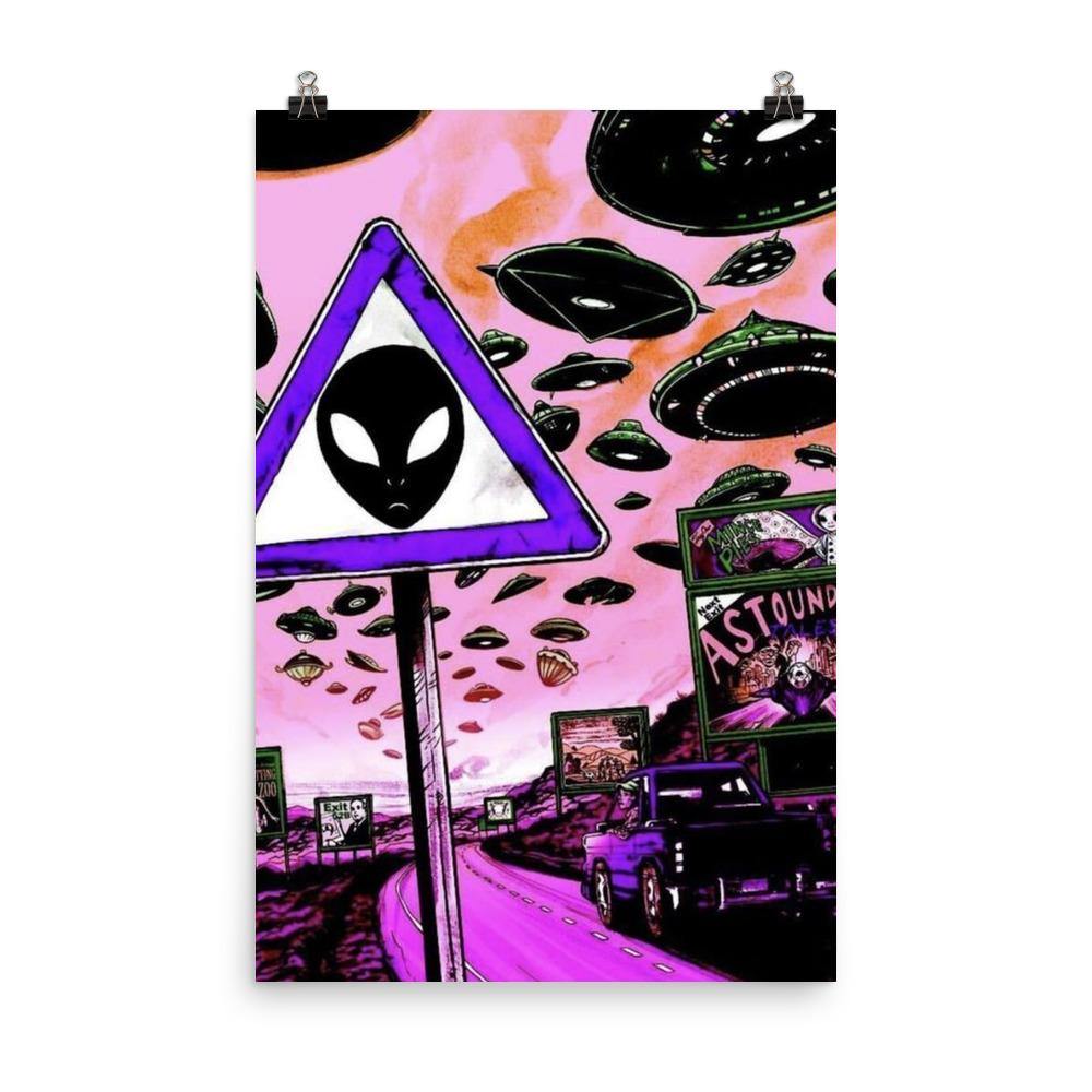 Area 51 Poster - Trippy Wall Art