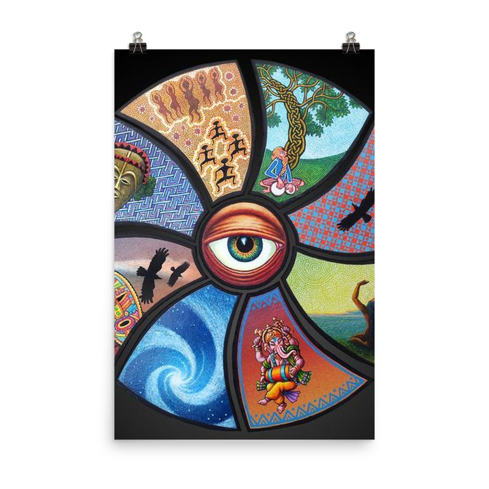 Psychedelic Art Poster