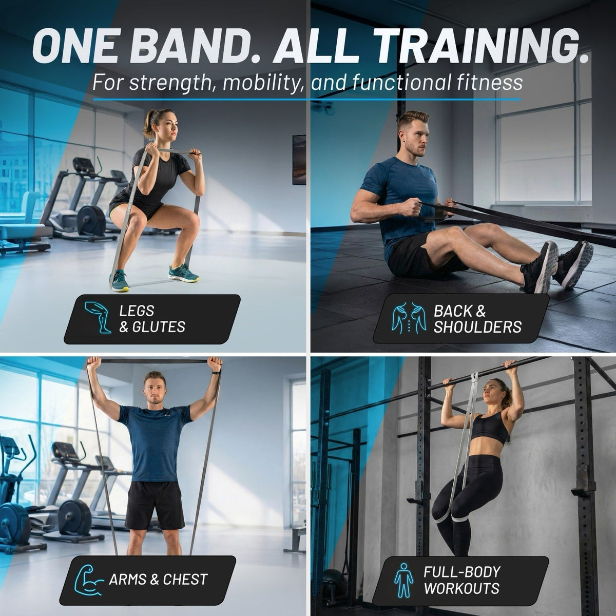 Premium Powerbands made of silicone