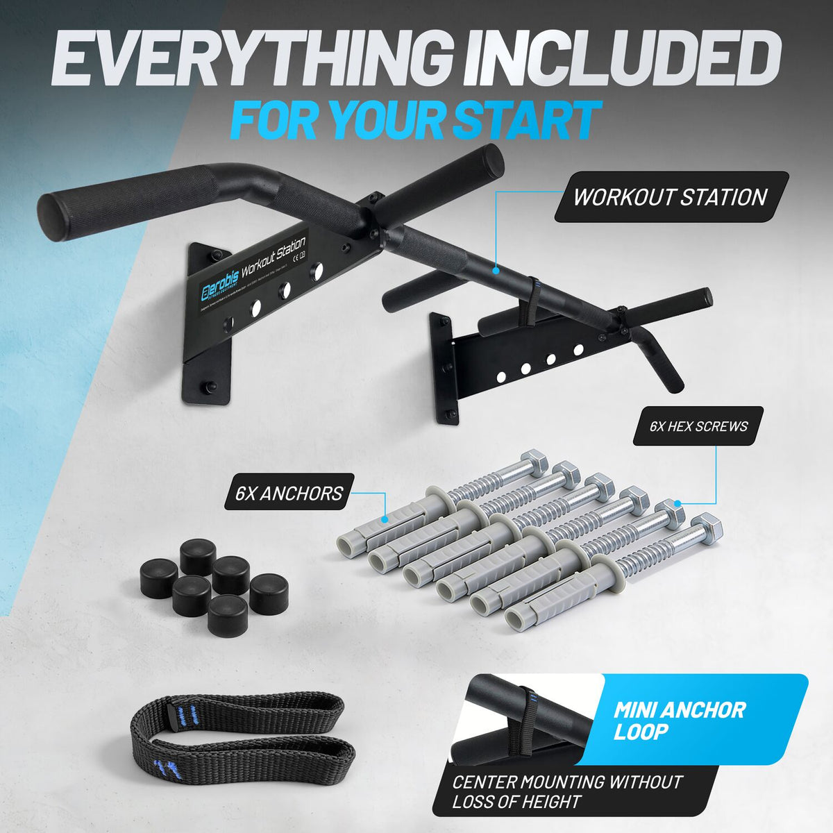 Premium Pull-up bar for Wall and Ceiling