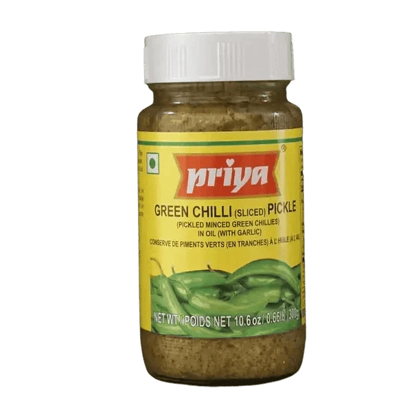 Priya Green Chilli Pickle 300g