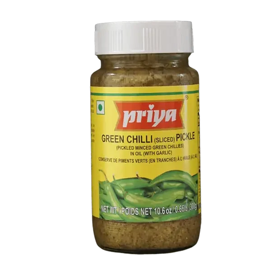 Priya Green Chilli Pickle 300g