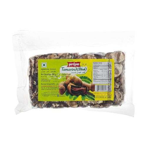 Priya Tamarind Block seedless 500g - Namma Markt