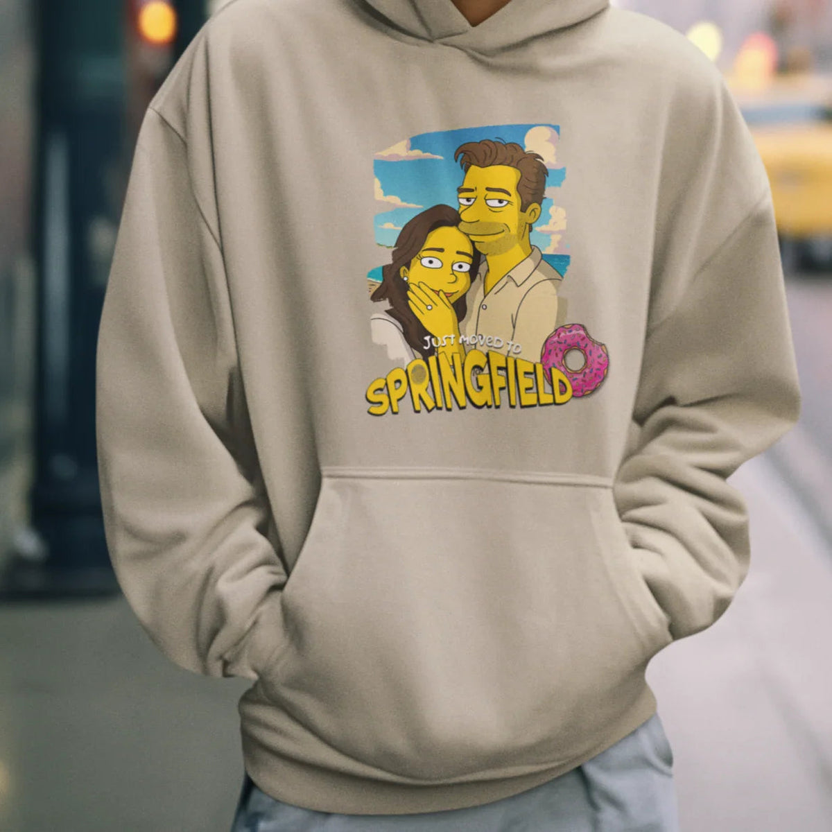MAMA Hoodie SIMPSONS STYLE mit Deinem Foto