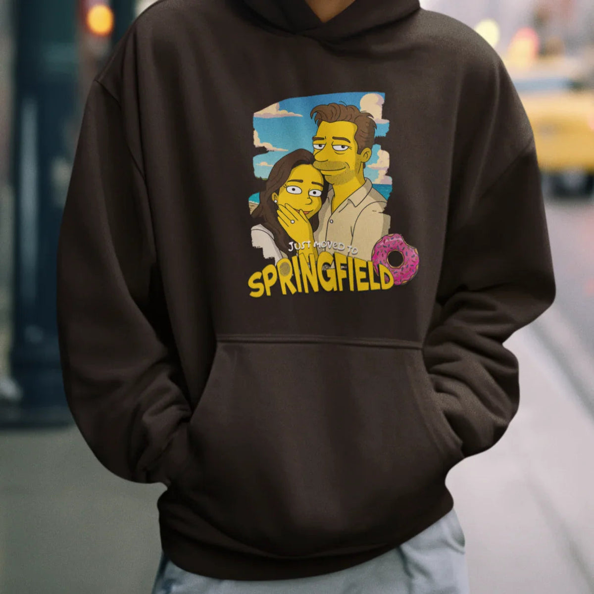 MAMA Hoodie SIMPSONS STYLE mit Deinem Foto