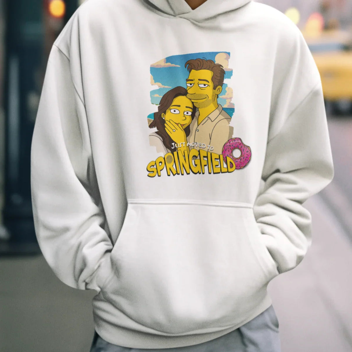 MAMA Hoodie SIMPSONS STYLE mit Deinem Foto