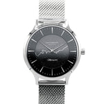Armbanduhr Metropolis 34 Silber