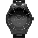 Armbanduhr Metropolis 42 schwarz