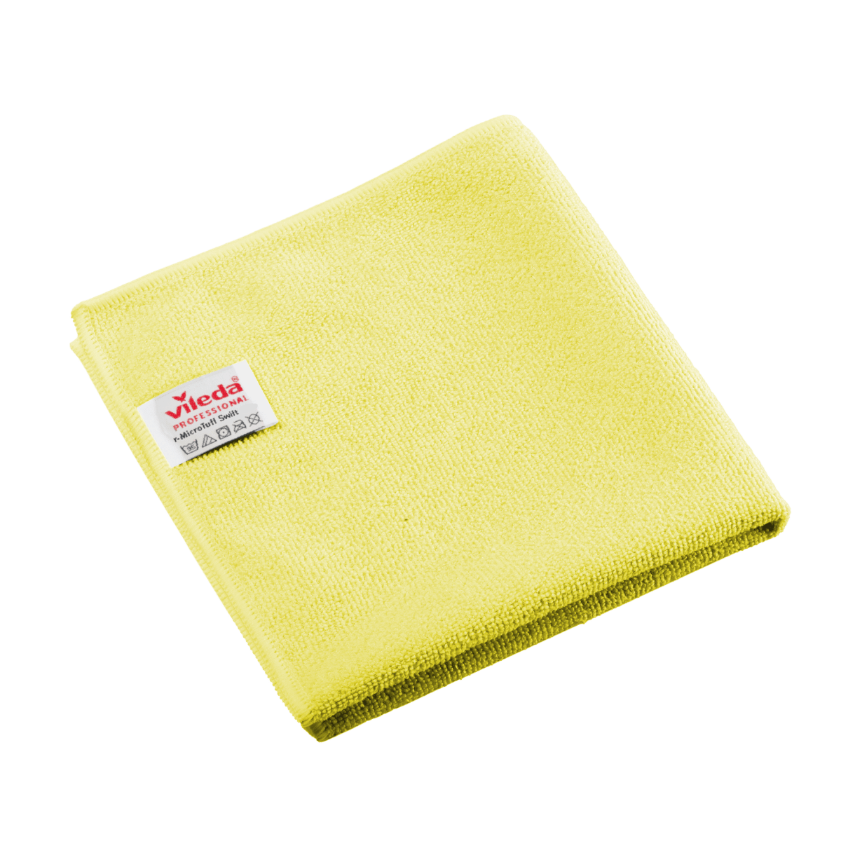Vileda Professional r-MicroTuff Swift Microfasertuch, verschiedene Farben | Packung (5 Tücher)