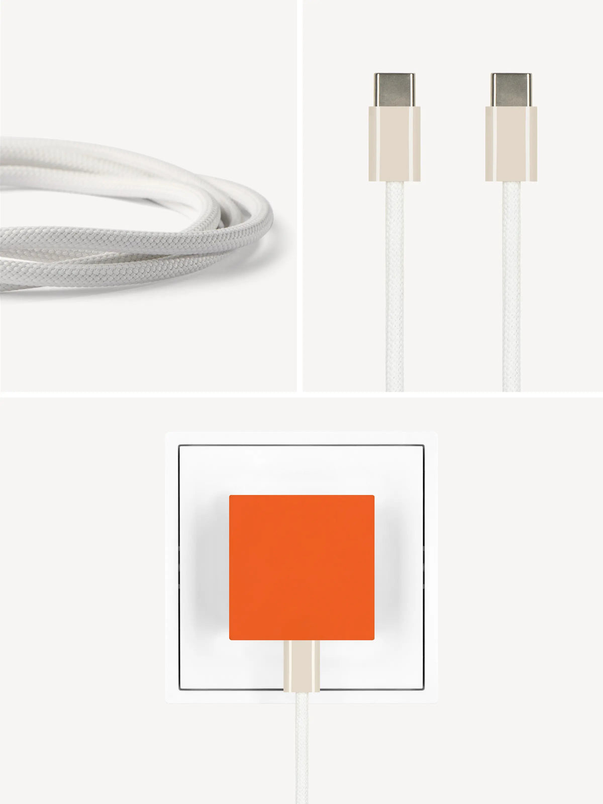 USB-C Ladegerät 35W + USB-C Kabel (Dune)