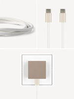USB-C Ladegerät 35W + USB-C Kabel (Dune)