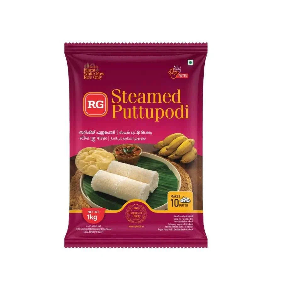 RG Steamed Puttu Podi white 1kg - Namma Markt