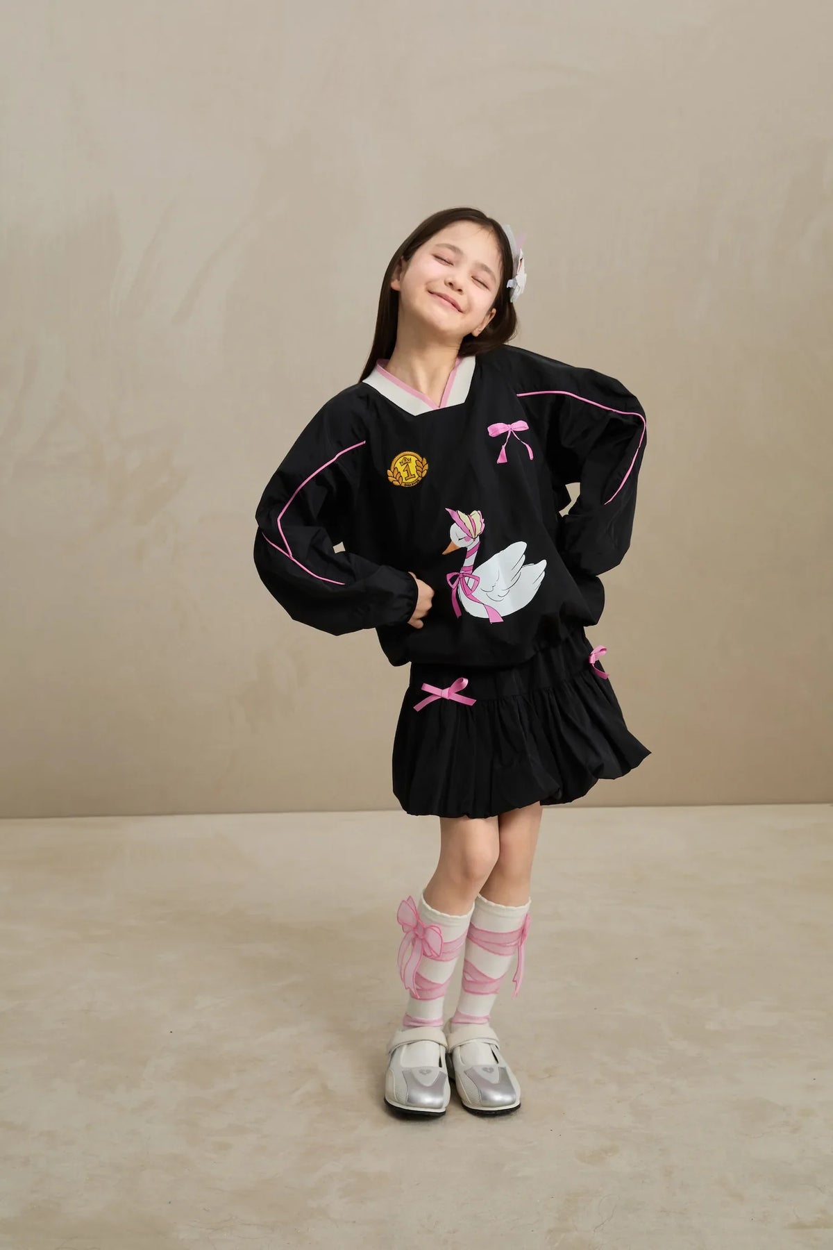 Swan Ribbon Skort