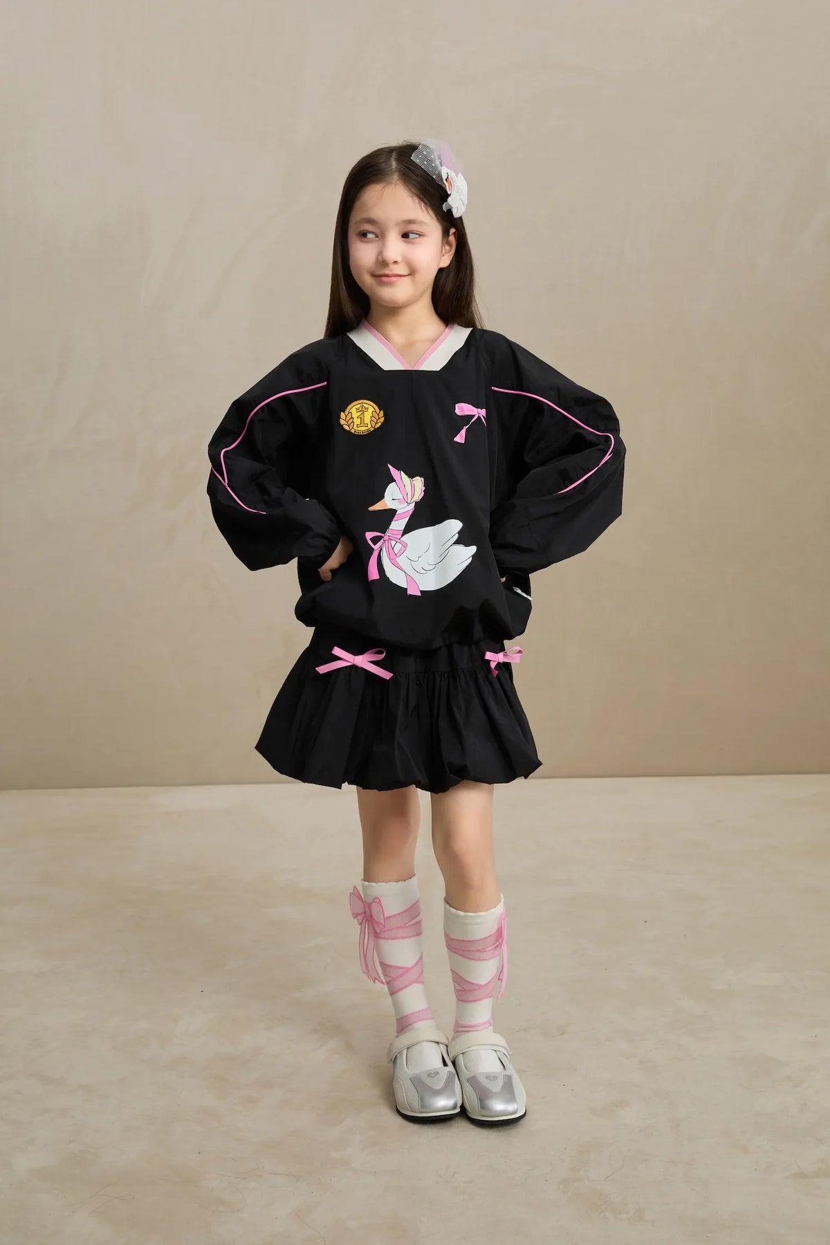 Swan Ribbon Skort