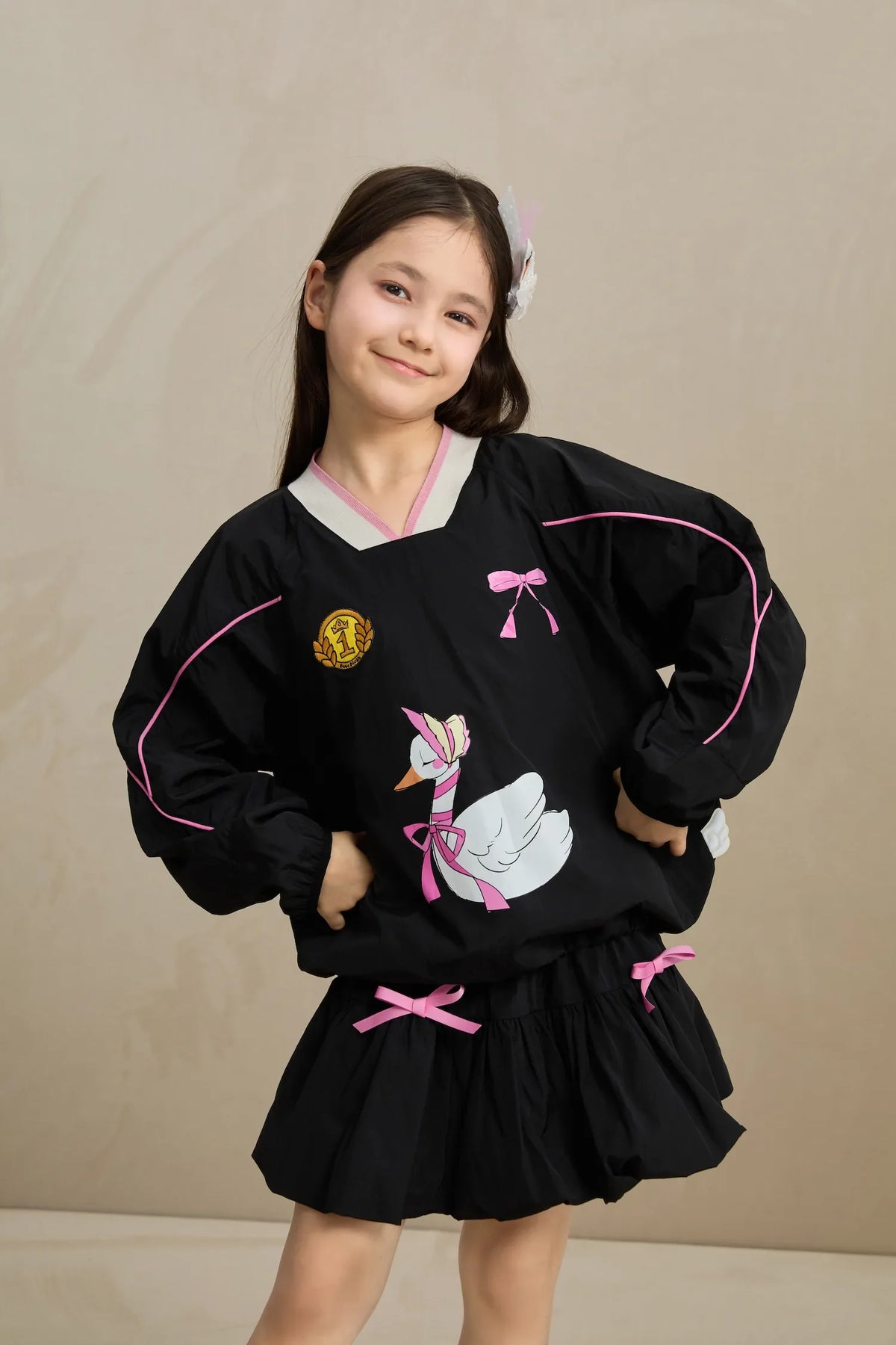 Swan Ribbon Skort