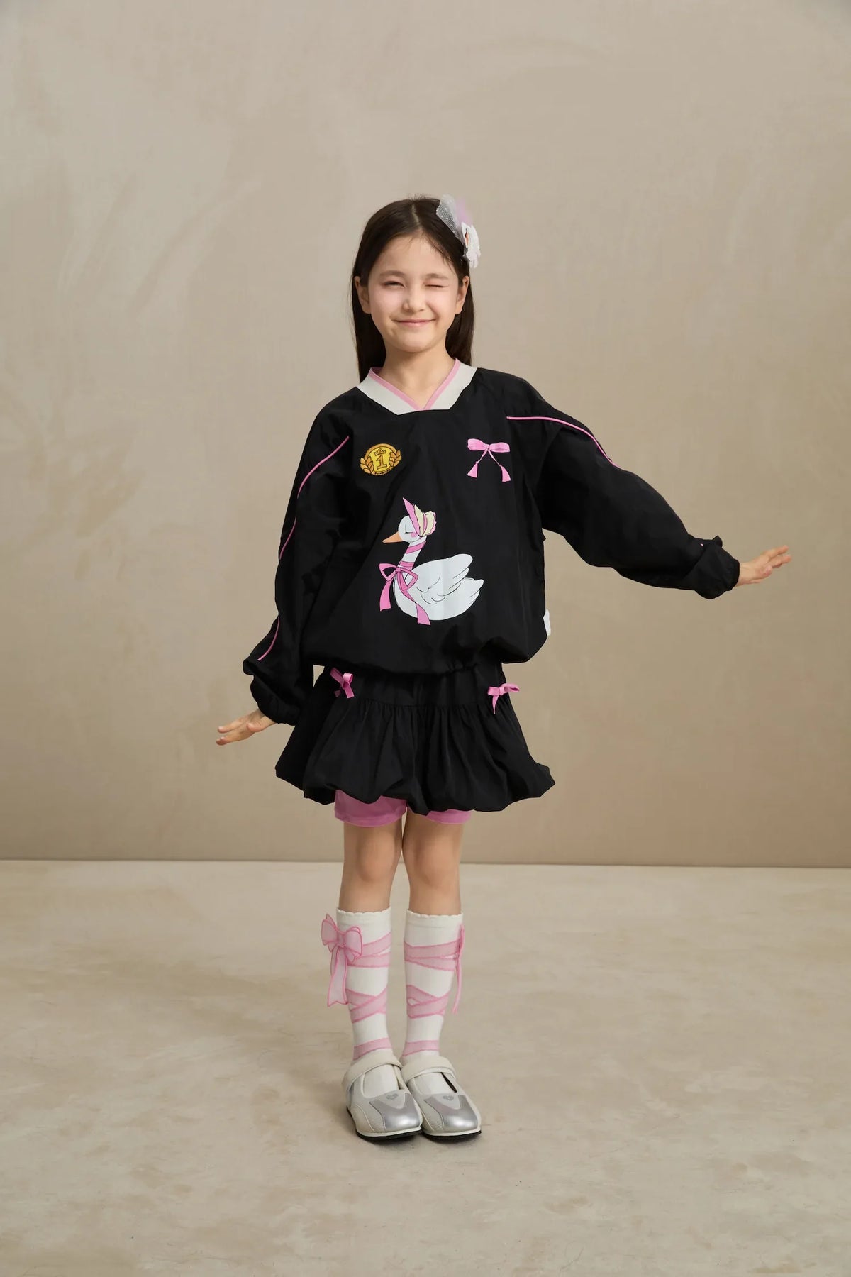 Swan Ribbon Skort