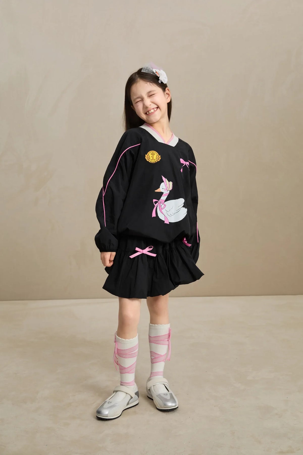 Swan Ribbon Skort