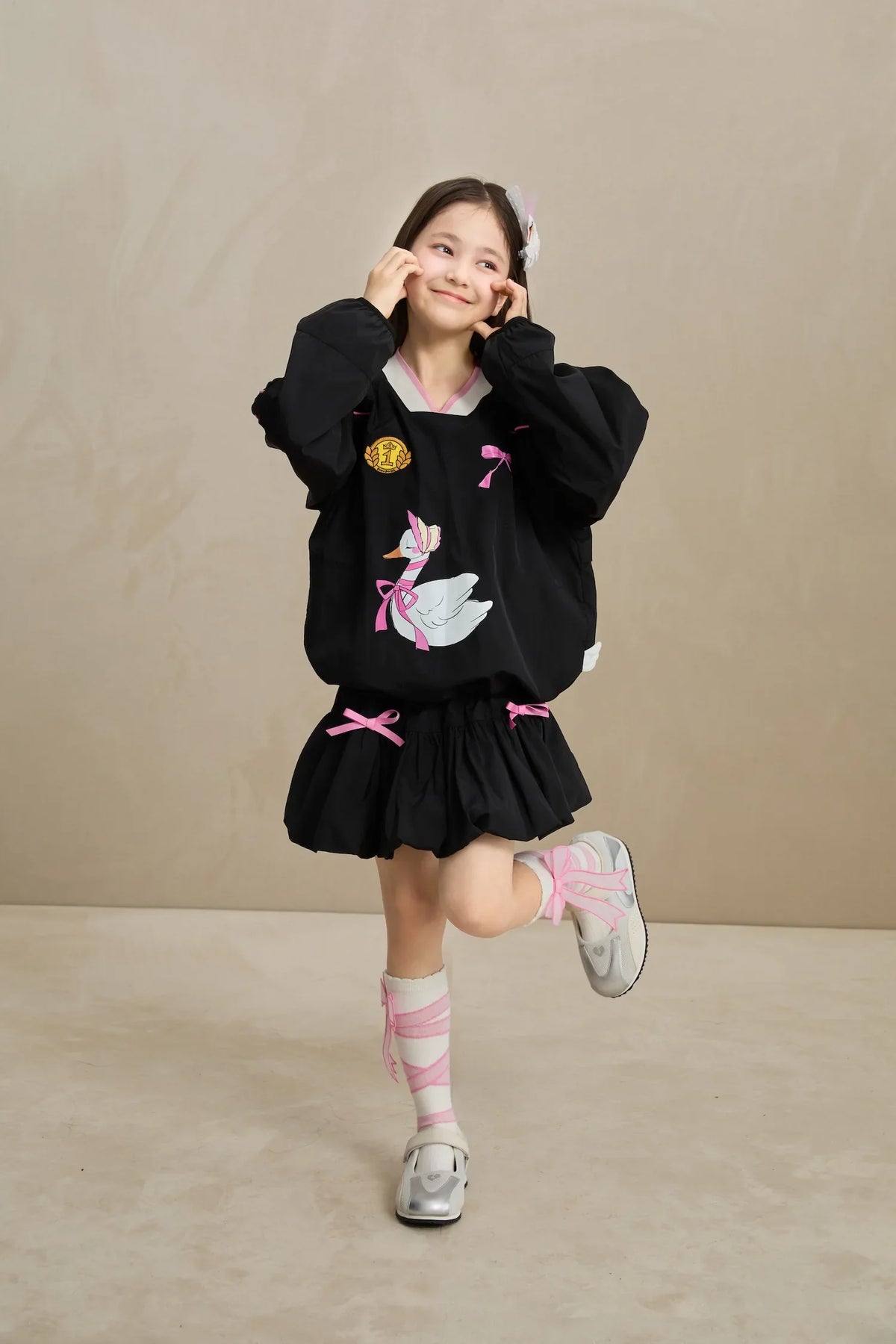 Swan Ribbon Skort