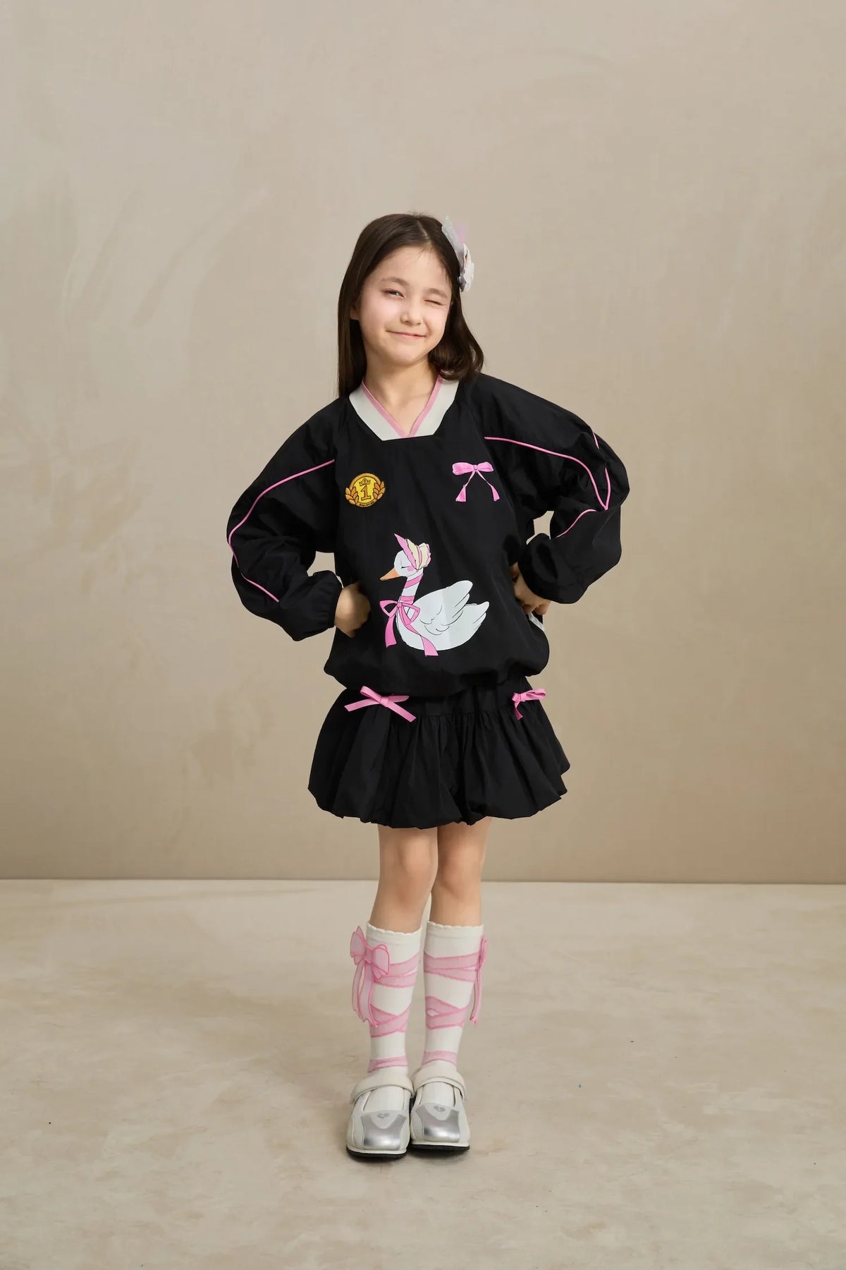 Swan Ribbon Skort