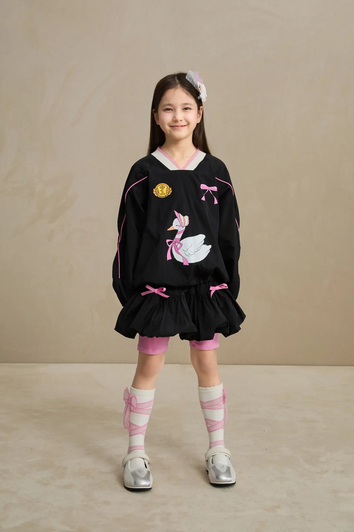 Swan Ribbon Skort