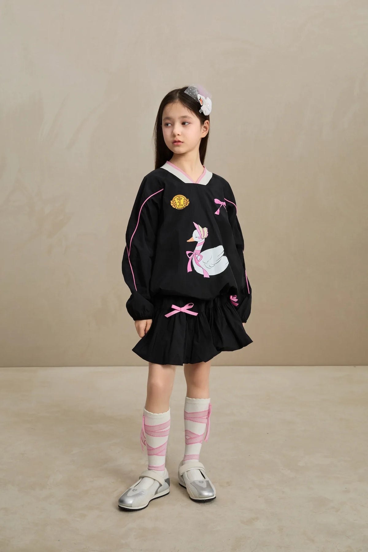 Swan Ribbon Skort
