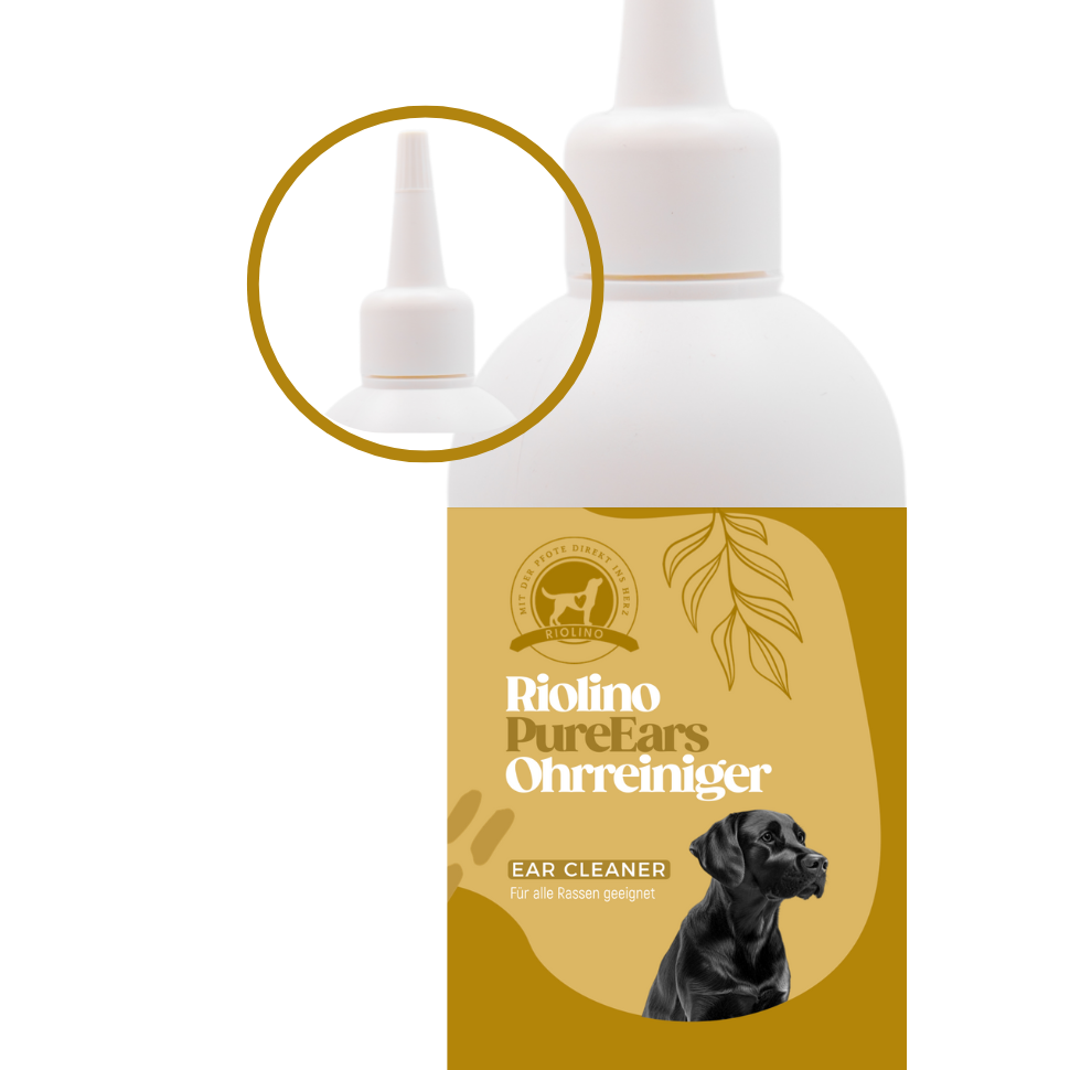 Riolino PureEars – Ohrenreiniger für Hunde, 250 ml