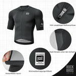ROAD TO SKY Herren Radtrikot Kurzarm mit Taschen