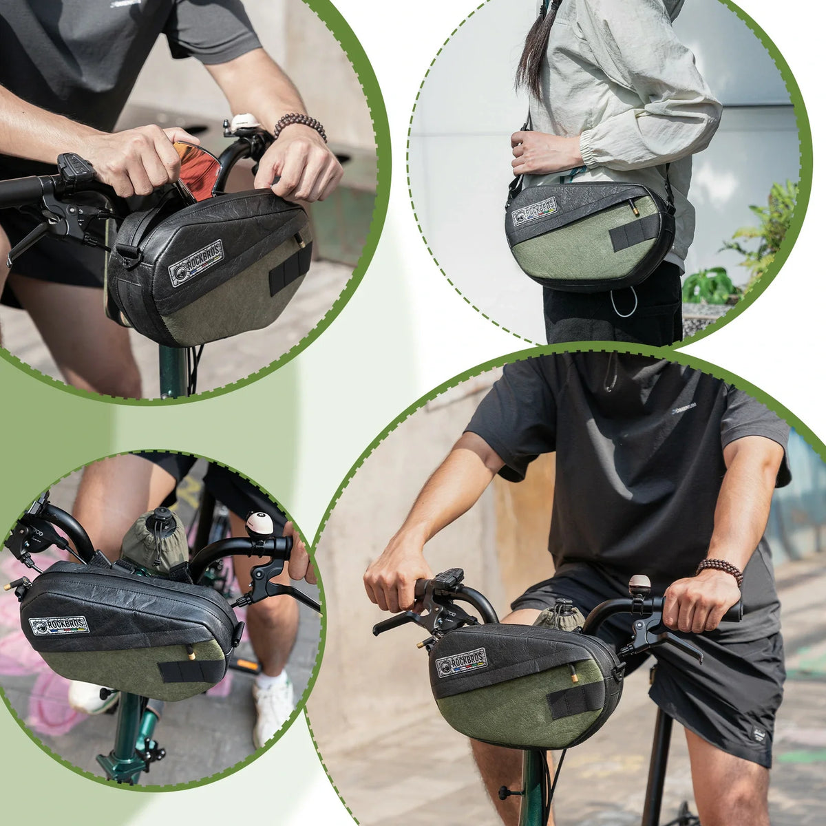 ROAD TO SKY Fahrrad-Lenkertasche 2.5L