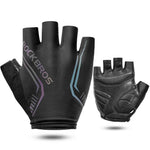 ROCKBROS Bunte reflektierende Kurzfingerhandschuhe