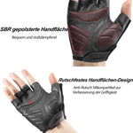 ROCKBROS Bunte reflektierende Kurzfingerhandschuhe