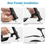 Fahrrad Schutzblech Set Mountainbikes Universal Spritzschutz