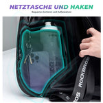 ROCKBROS Helmtasche Motorrad Helmbeutel Einstellbarer Schultergurt
