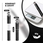 ROCKBROS Luftpumpe Handpumpe Schrader & Presta Ventile aus Aluminium