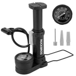 ROCKBROS Mini Fußpumpen Luftpumpe mit Manometer