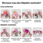 Polarisierte Fahrradbrille mit 4 Wechselgläsern