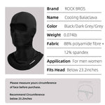 ROCKBROS Sturmhaube Bandana UPF 50+ Elastisch Multifunktionstuch Unisex