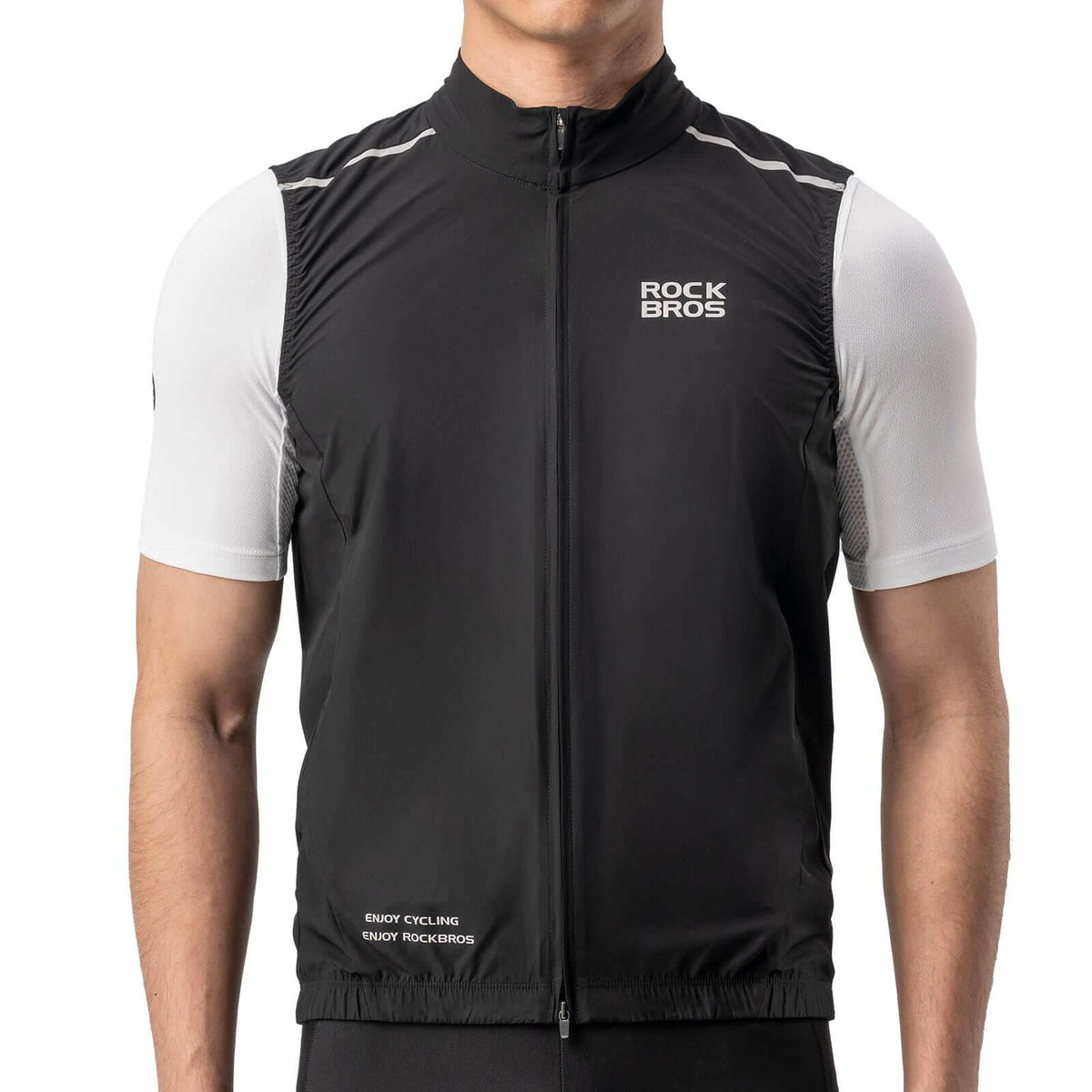 ROCKBROS Windweste Radsport Warnweste Ärmellose