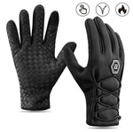 ROCKBROS Winter Fahrradhandschuhe Touchscreen Warme Handschuhe