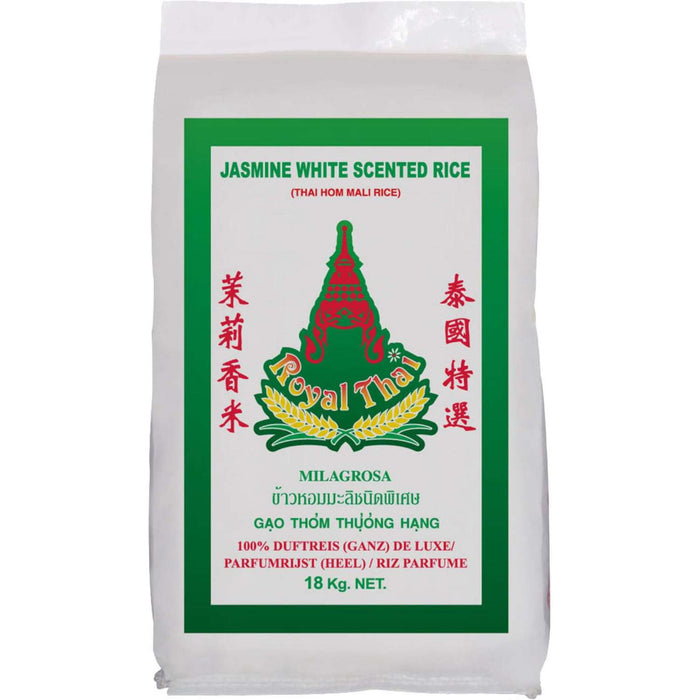 Royal Thai Jasmine Rice 18kg - Namma Markt