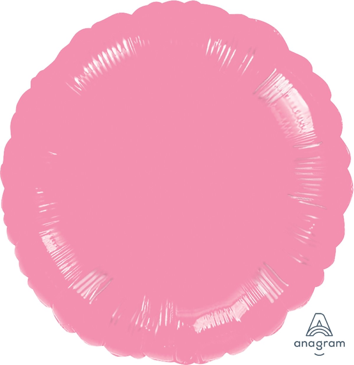 18"/Ø46cm Folienballon Uni Rosa