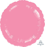 18"/Ø46cm Folienballon Uni Rosa