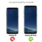 NALIA 360° Hülle für Samsung Galaxy S8 Plus – Vorne & Hinten Schutz – 360GUARD (Full-Body Case) – Marke aus Berlin