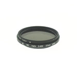 ND Filter 37 mm Neutraldichtefilter Graufilter einstellbar Hülle für Galaxy S8 | System-S