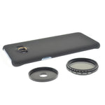 ND Filter 37 mm Neutraldichtefilter Graufilter einstellbar Hülle für Galaxy S8 | System-S