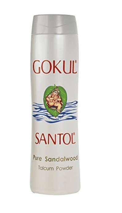 Gokul Santol Talcum Powder 140 gm Pure Sandalwood - Namma Markt