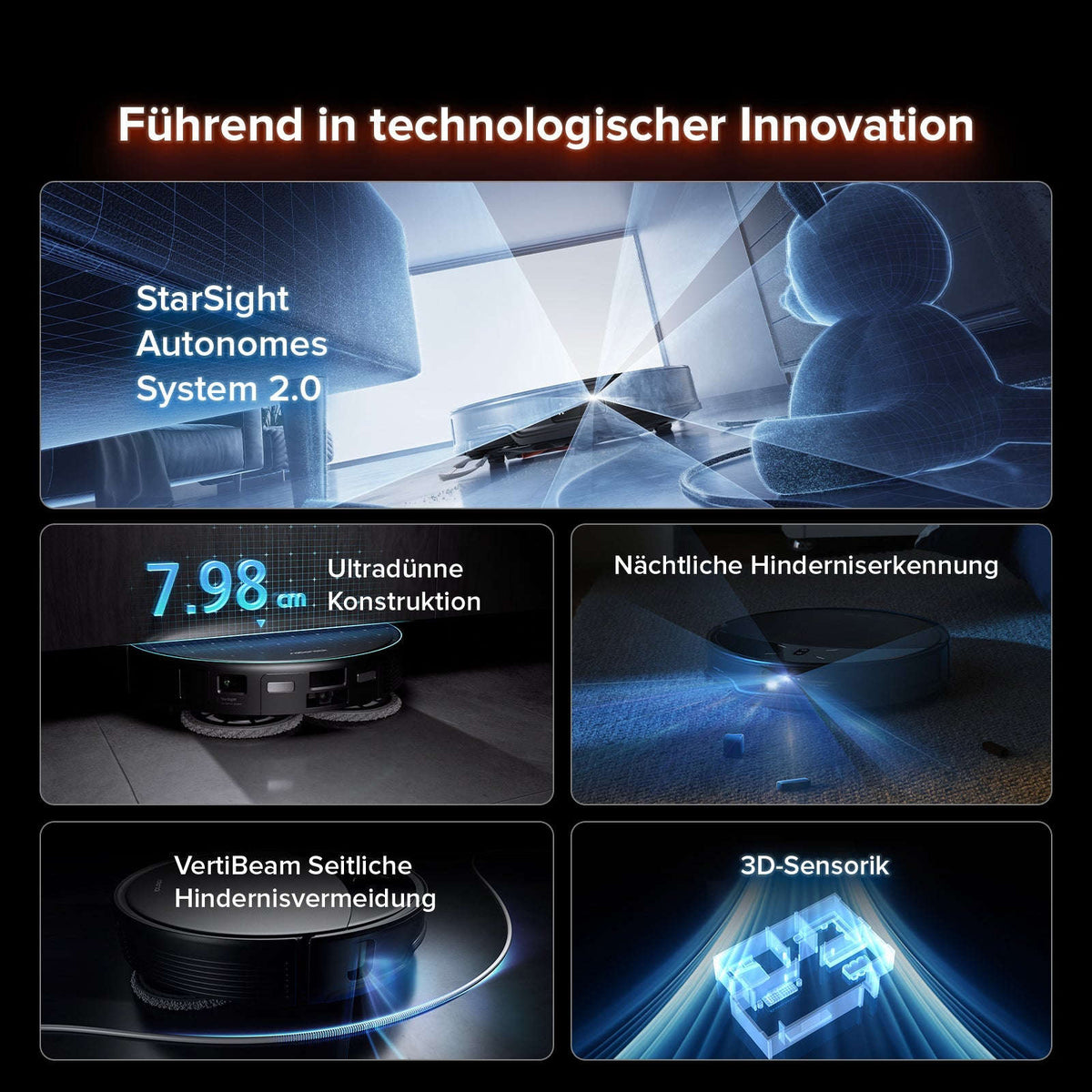 Roborock Saros 10R Saugroboter mit Wischfunktion & abnehmbarem Wischmopp Namma Markt