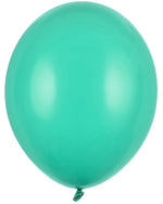 10 Stk. Luftballon Ø30cm "Uni Pastell" |  Türkis